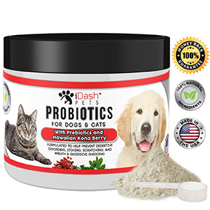 2. iDash PetsAdvanced Probiotics 