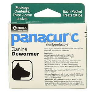 5. Panacur Canine Dewormer